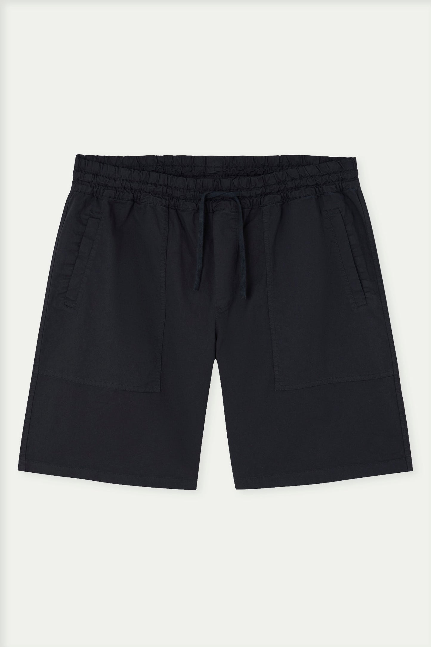 Shorts de algodón con lino