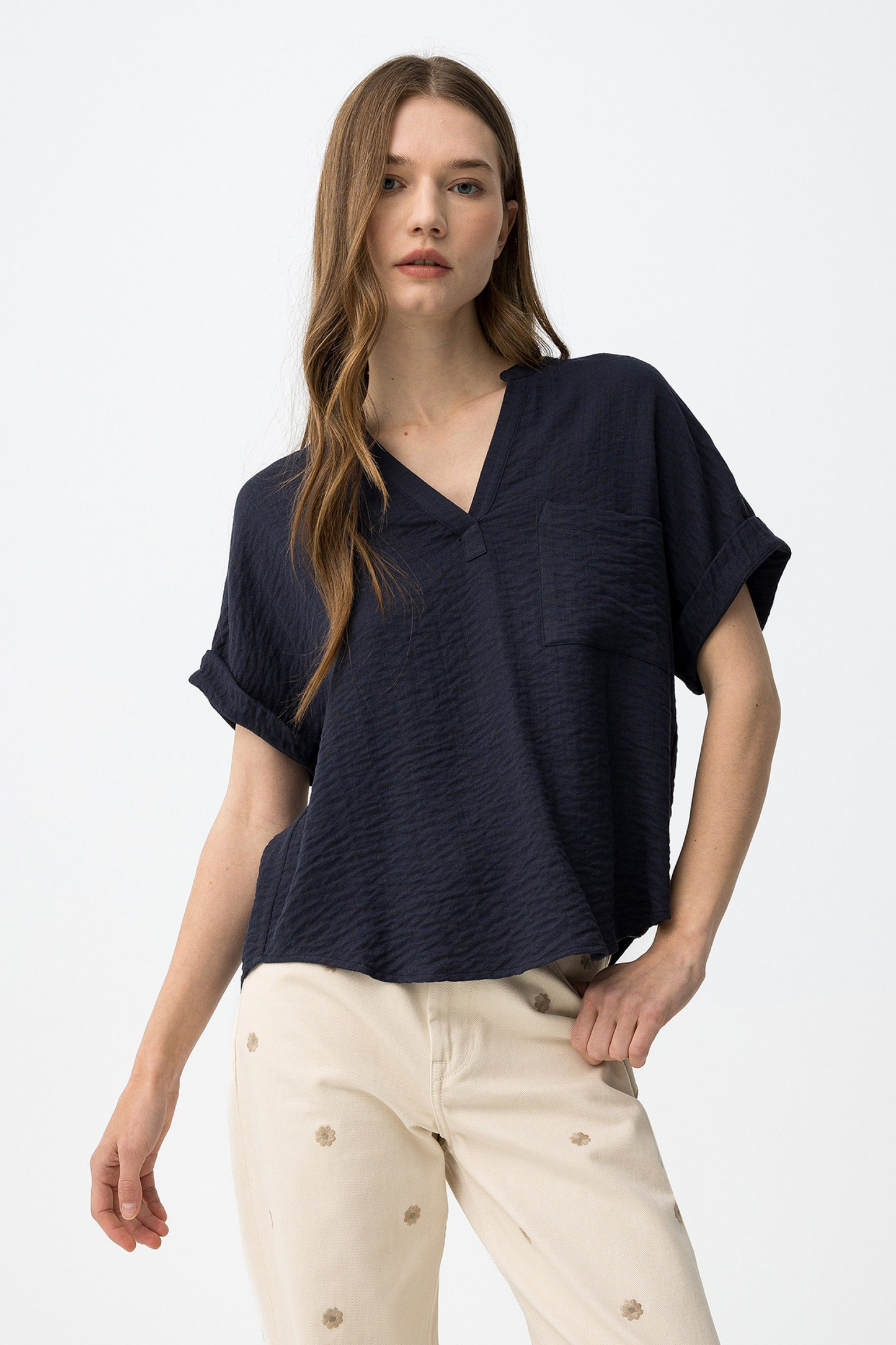 BLUSA CAMINO AZUL