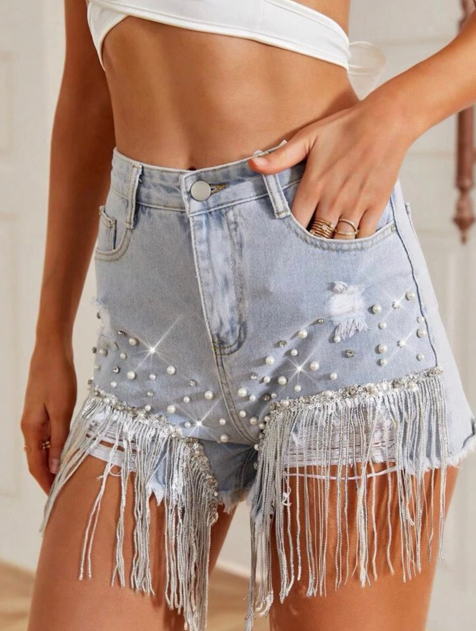 Marta-Pantalones cortos vaqueros